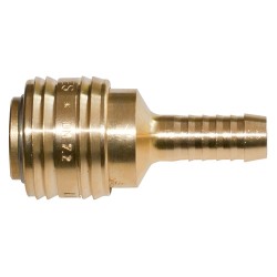 Raccord rapide femelle à queue cannelée de 9