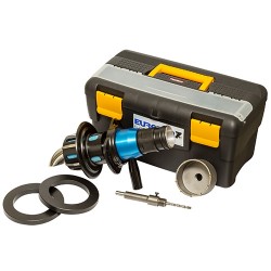 Lance d'insufflation, livrée en mallette.1 scie cloche Ø100mm et 2 cales d'épaisseur 15mm