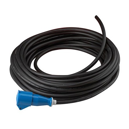 Câble d'alimentation électrique 50 ml- 400V- 4 x 2,5mm²