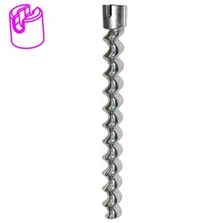 Rotor pompe EUROPRO JET 3 HR chromé tête fendue