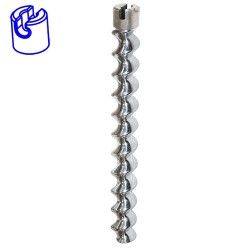 Rotor pompe EUROPRO JET 4 chromé tête fendue