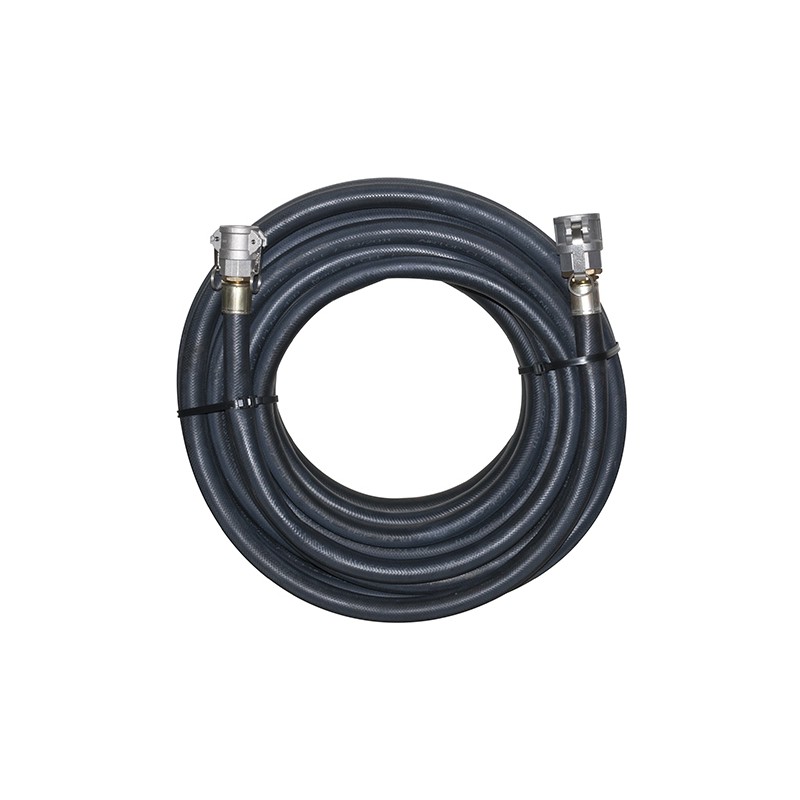 Tuyau produit de coulage ø 19 x 10 m avec coupleurs 2 x F. 1"