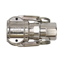 Coupleur à came alu taraudé 1" ø 25 tournant"