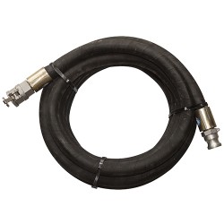 Tuyau produit ø 25 x 5 mètres, coupleur et adaptateur Alu 1"