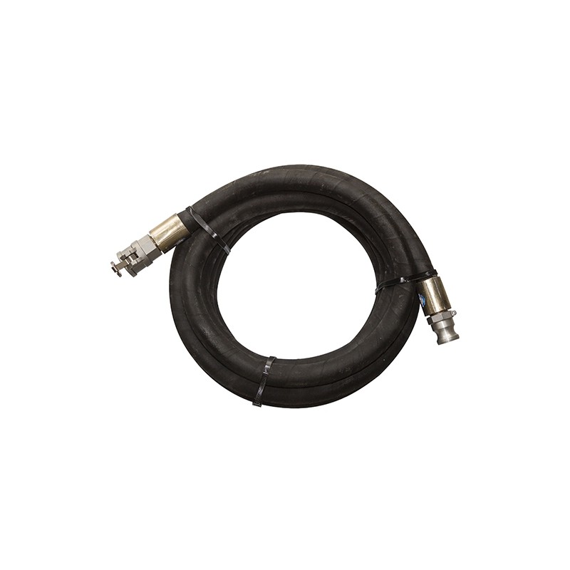 Tuyau produit ø 25 x 5 mètres, coupleur et adaptateur Alu 1"