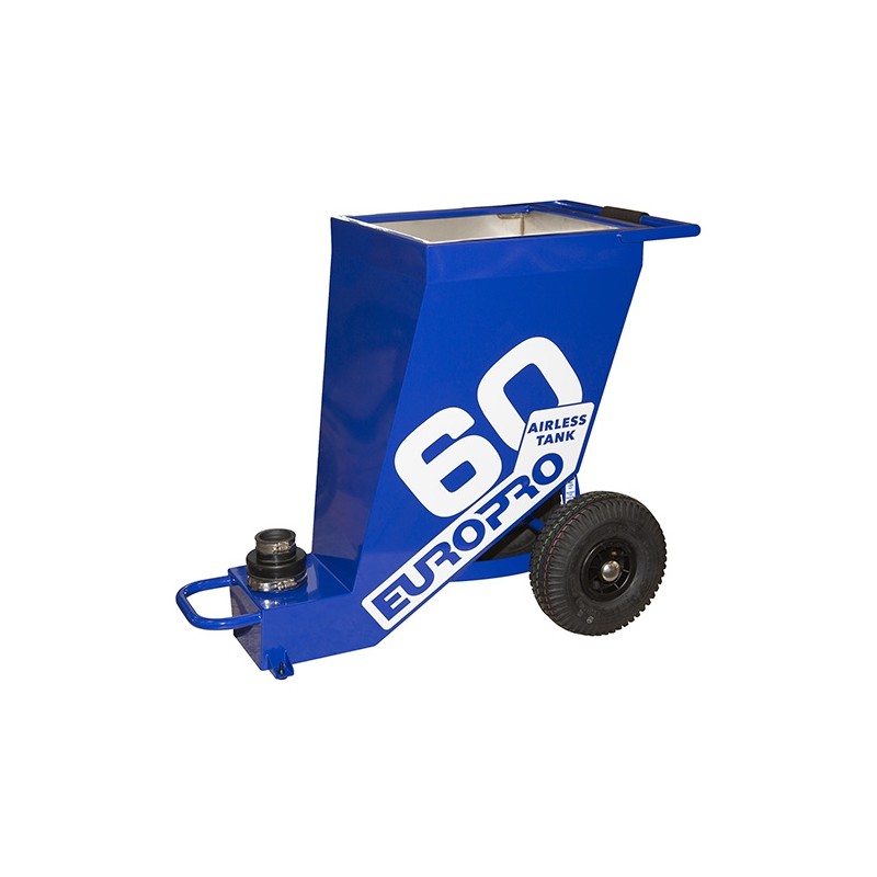 Cuve Inox 60 L chariot Airless EUROSPRAY