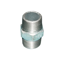 Mamelon galva 1/2" MâleC x 1/2" MâleC