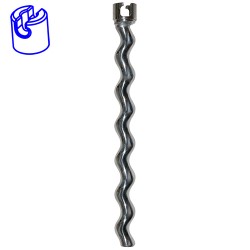 Rotor pompe EUROPRO JET 2 chromé tête baïonnette