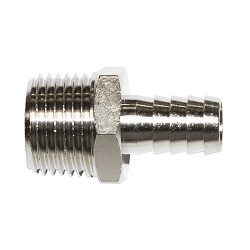 Raccord fileté 1/2" cannelé de 12 sableuses