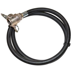 Tuyau produit de coulage ø 19 x  2 m avec  coupleur 1'' Acier  MIXPRO 28, 30, 50