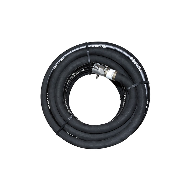 Tuyau produit de coulage ø 25 x 20 m avec coupleurs F. 1" et 1"1/4