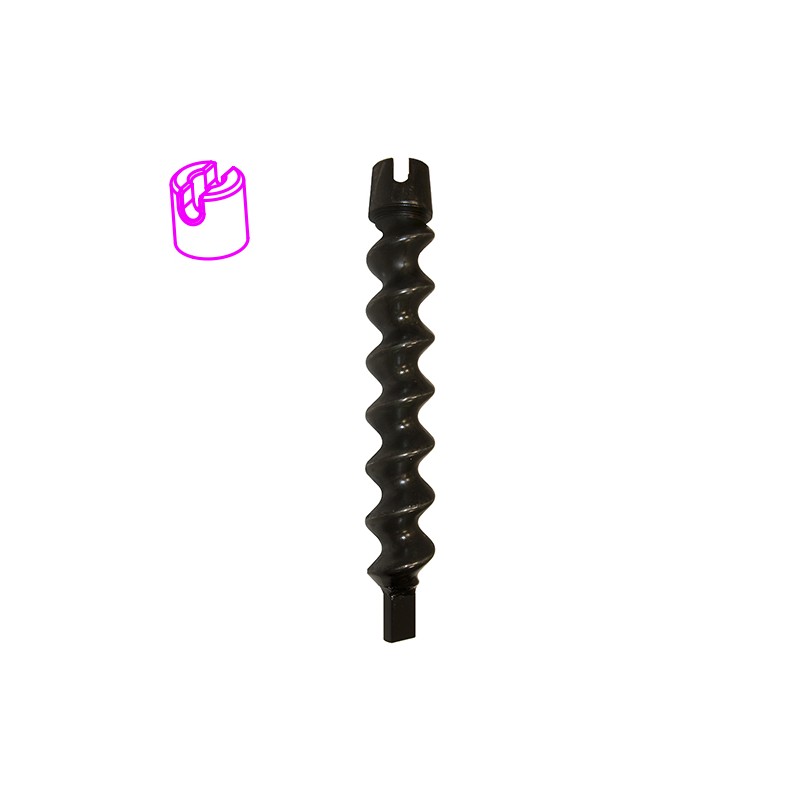 Rotor pompe MIXER 1 D6-3 longue vie avec axe d'entrainement