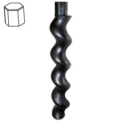 Rotor pompe MIXER 75-15 / 1,5L7 tête hexagonale