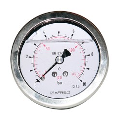 Manométre axial  0 - 10 Bar