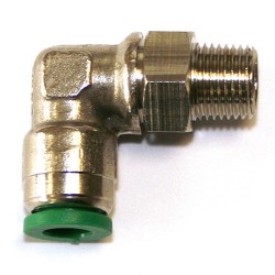 Raccord legris coudé M1/8 ø 6                     