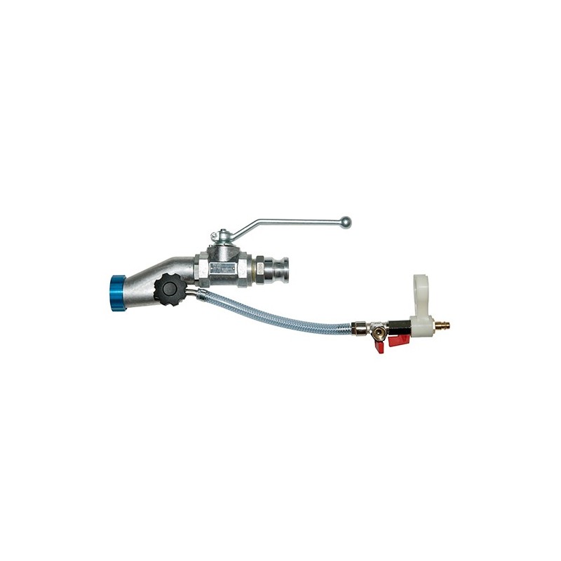 Lance projection BOHMER, adaptateur alu 1", raccord rapide mâle
